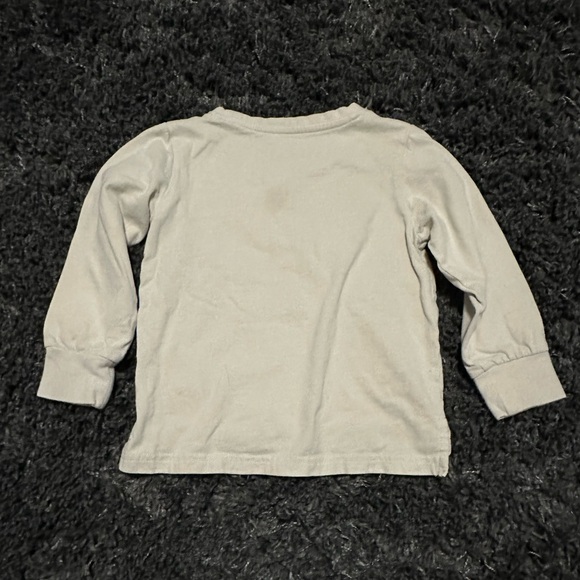 Little Bipsey 2T-3T Off White Long Sleeve Shirt - Picture 2 of 4